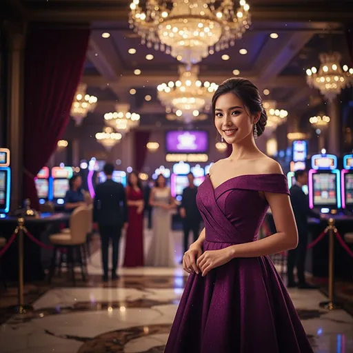 Colorful online slot machines with flashing lights and big win symbols on 313bet casino platform