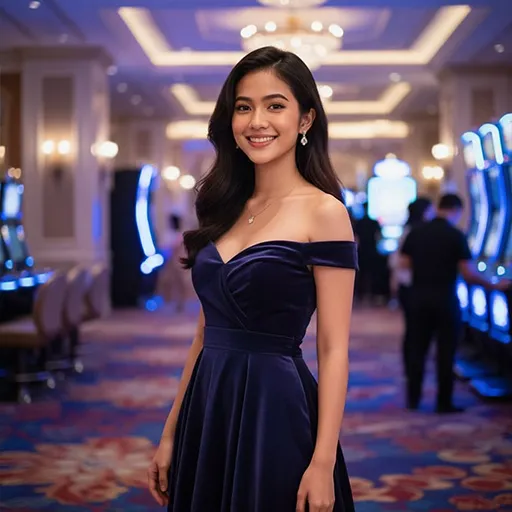 Filipino players at live casino table on mobile