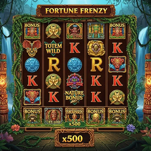 Mobile slots screen showing diverse live gaming themes
